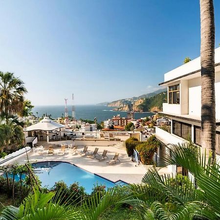 Villa Palmitas Acogedor Departamento Nivel Piscina Gigante Jardines Acapulco Eksteriør billede