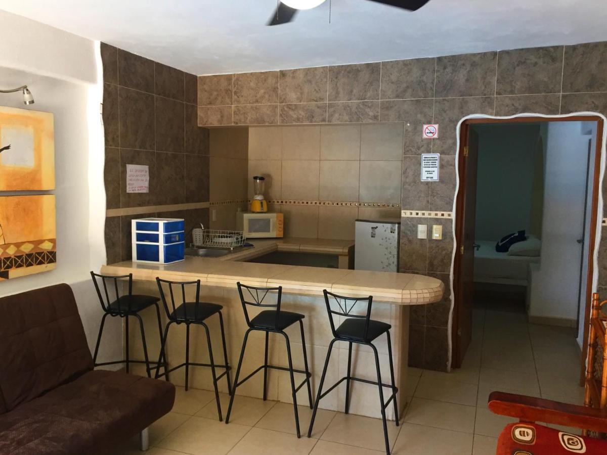 Villa Palmitas Acogedor Departamento Nivel Piscina Gigante Jardines Acapulco Eksteriør billede