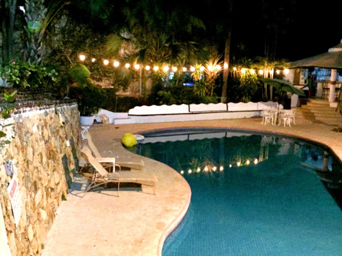 Villa Palmitas Acogedor Departamento Nivel Piscina Gigante Jardines Acapulco Eksteriør billede