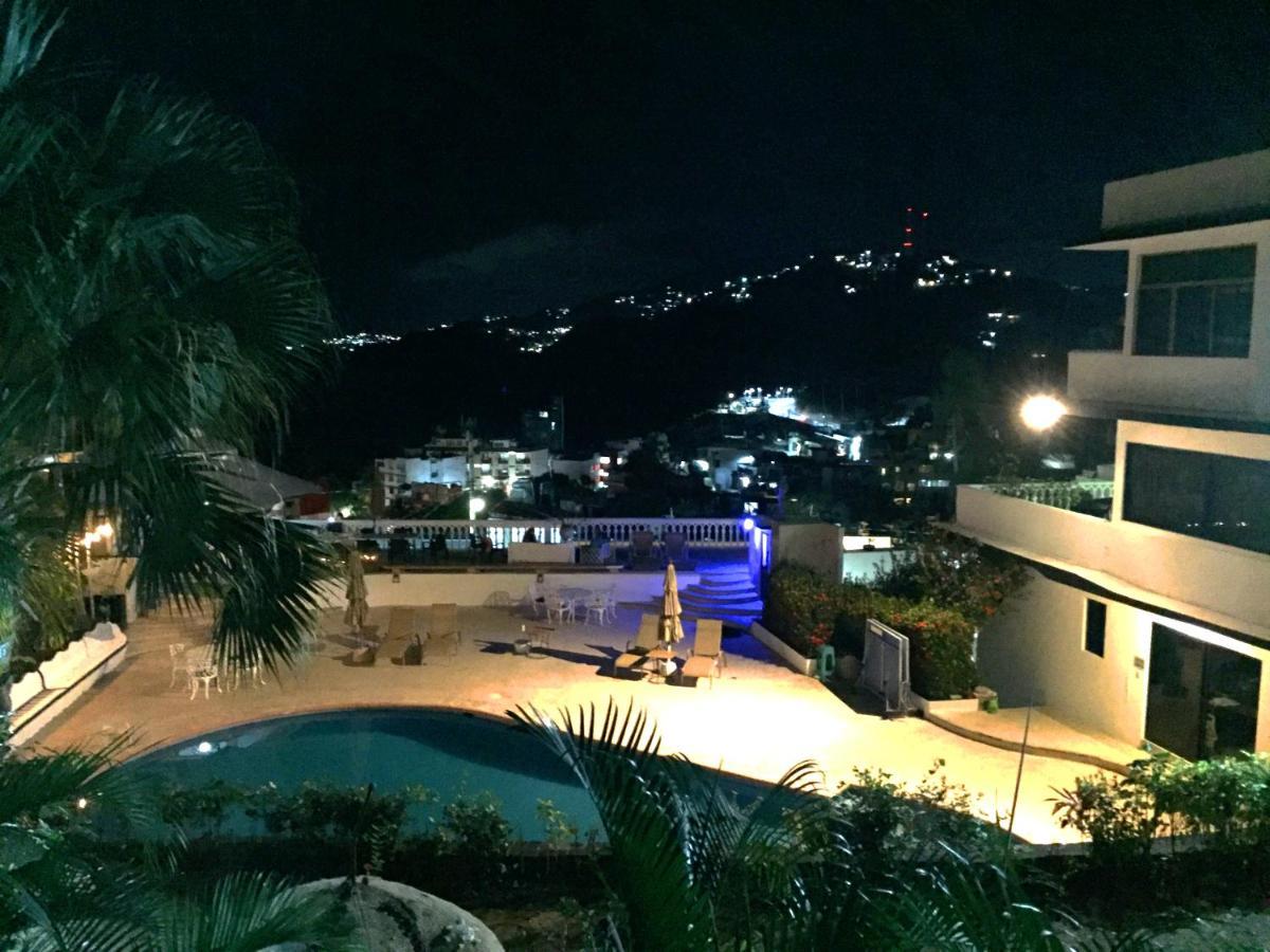 Villa Palmitas Acogedor Departamento Nivel Piscina Gigante Jardines Acapulco Eksteriør billede