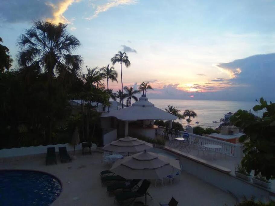 Villa Palmitas Acogedor Departamento Nivel Piscina Gigante Jardines Acapulco Eksteriør billede