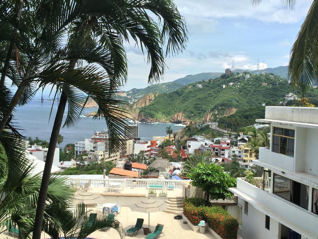 Villa Palmitas Acogedor Departamento Nivel Piscina Gigante Jardines Acapulco Eksteriør billede