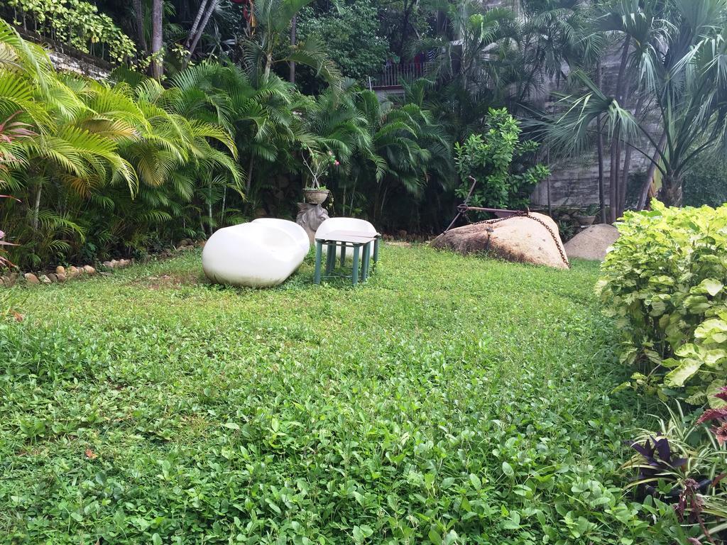 Villa Palmitas Acogedor Departamento Nivel Piscina Gigante Jardines Acapulco Eksteriør billede