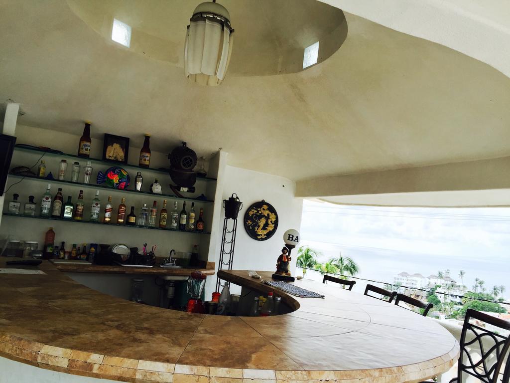 Villa Palmitas Acogedor Departamento Nivel Piscina Gigante Jardines Acapulco Eksteriør billede